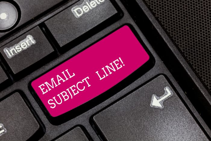 Email Subject Line button on keyboard - Why Your Email Subject Line Matters - Myprojectlessons.com